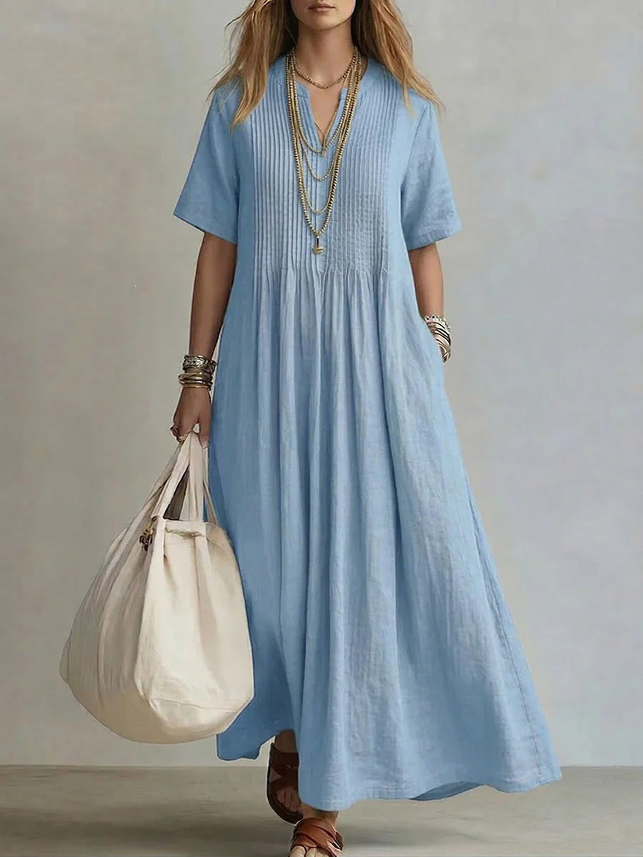 Robe d'été longue pour femmes Echo Archiv