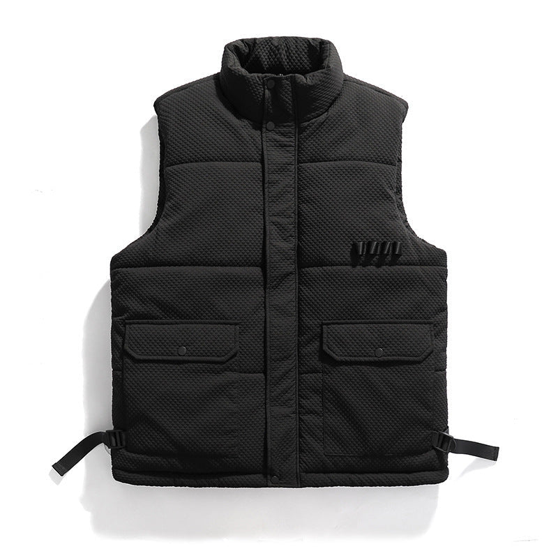 Gilet d'extérieur isolé thermique pour hommes