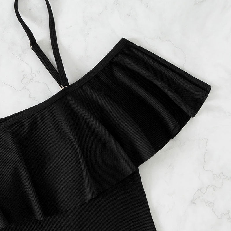Maillot de bain une pièce femme Off-Shoulder R&B