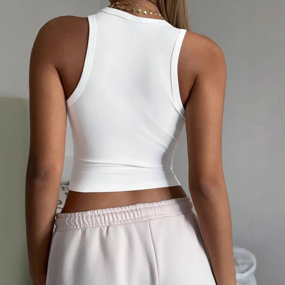 Débardeur sans manches pour femmes avec motif cerise joyeux R&B