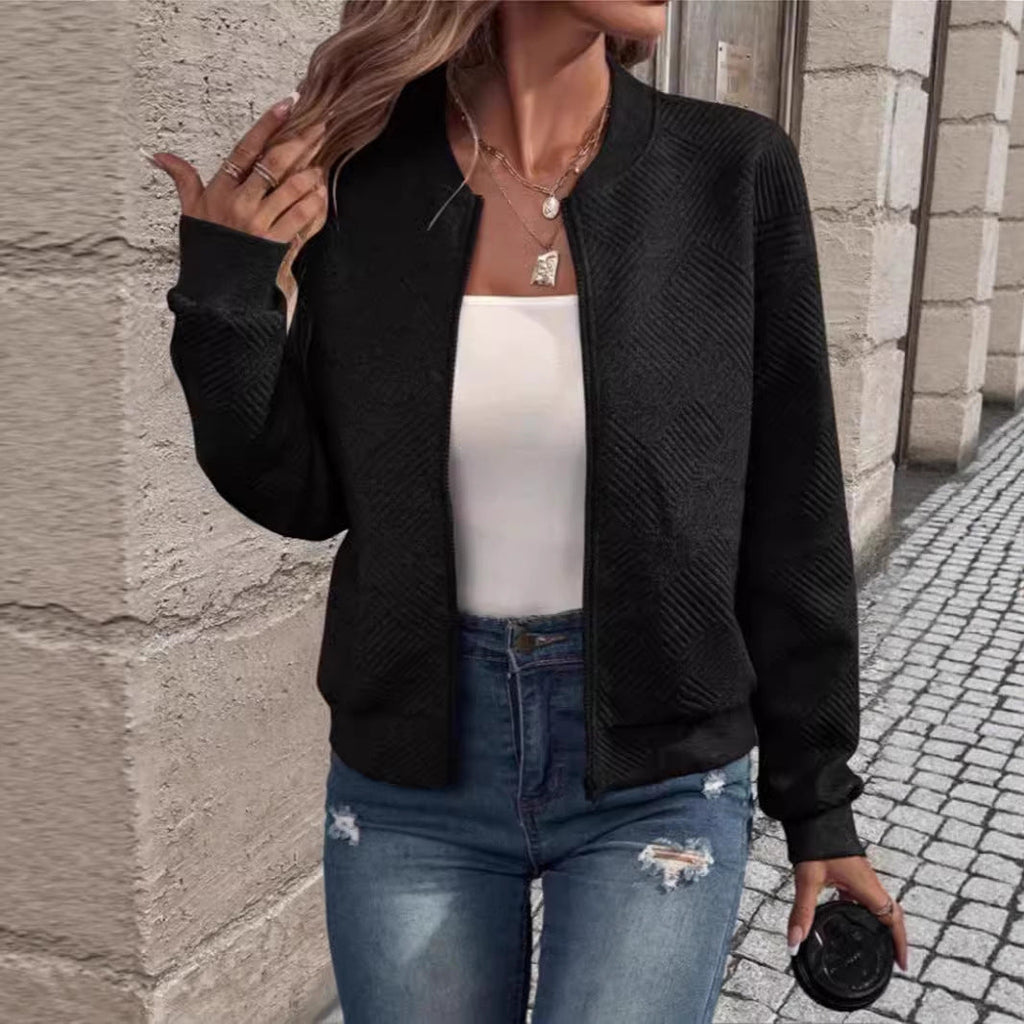 Veste en Fleece Élégante pour Femmes avec Design Structuré