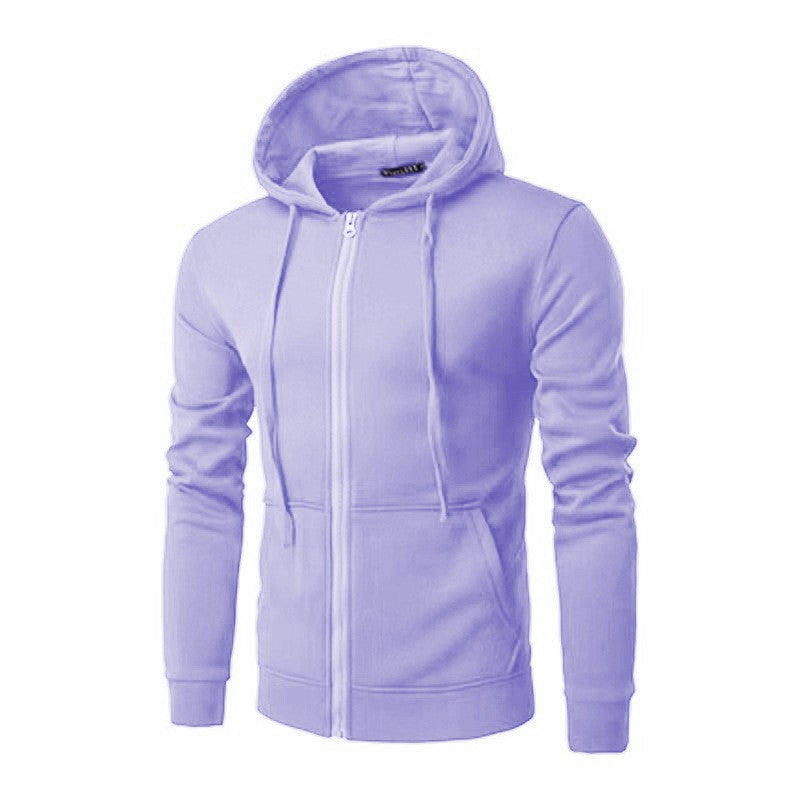 Sweat à capuche zippé pour hommes, légèrement cintré, avec coutures plates et poche kangourou Echo Archiv
