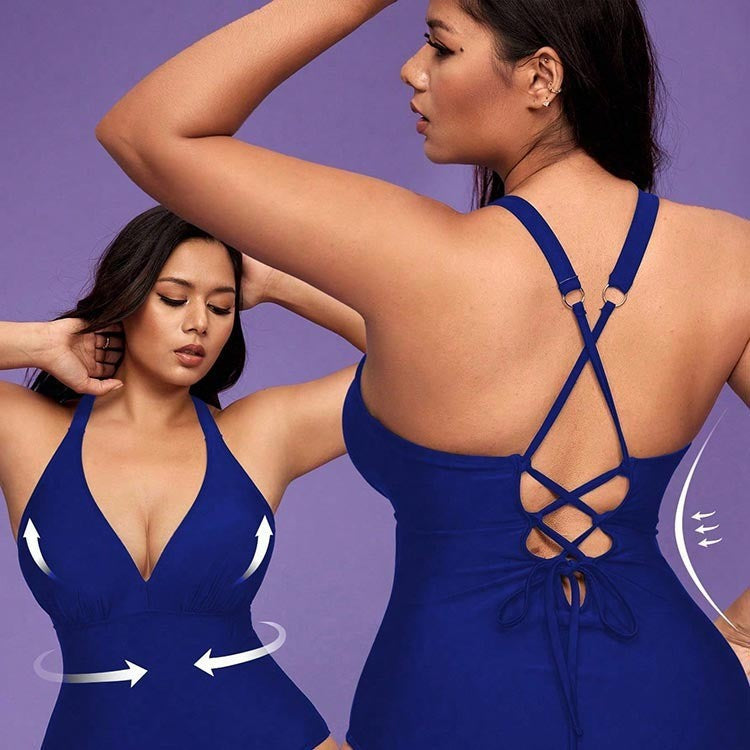 Maillot de bain une pièce élégant pour femmes R&B