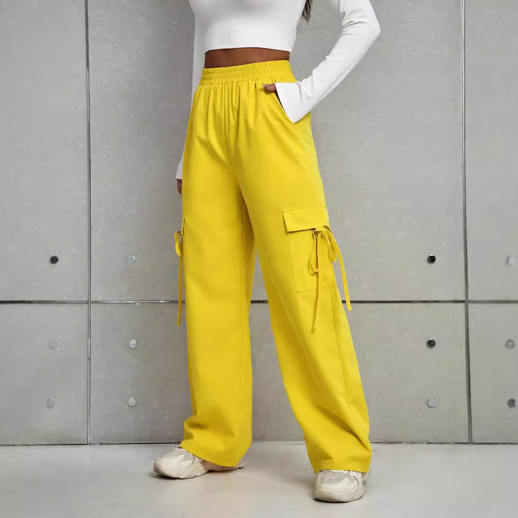 Pantalons Cargo Élégants pour Femmes avec Taille Ajustable