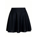 Jupe plissée femme avec taille élastique et tombé fluide R&B