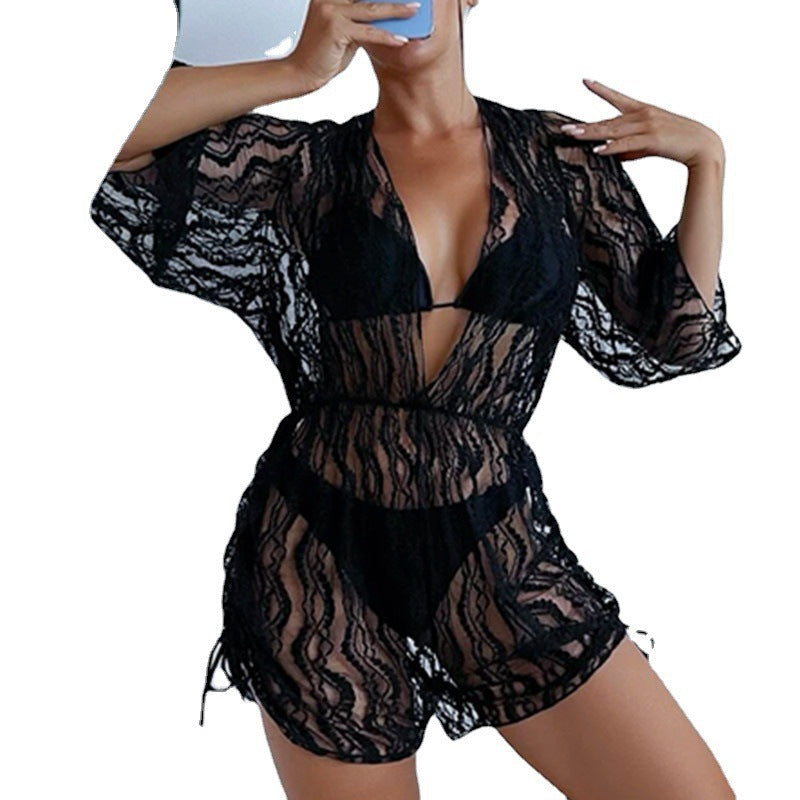 Salopette de Plage Transparente Femme R&B