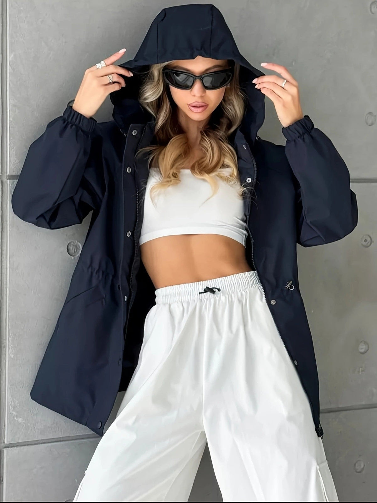 Veste d'extérieur légère et fonctionnelle pour femmes