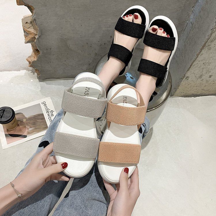 Sandales confortables pour femmes avec des brides respirantes et semelle antidérapante R&B