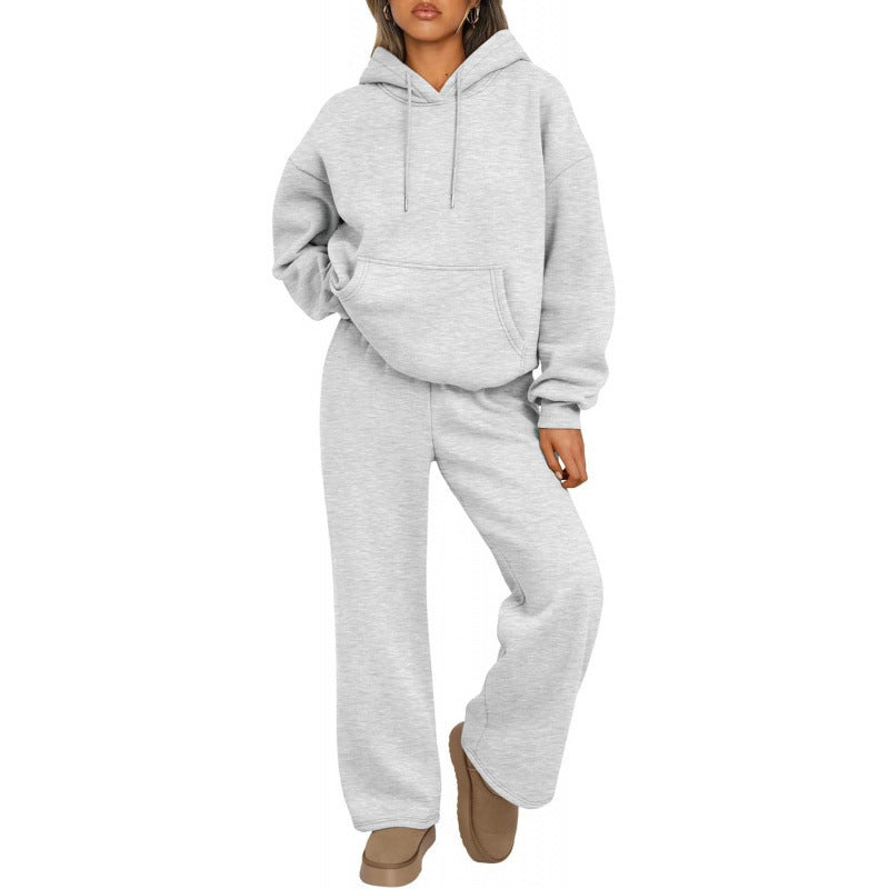 Ensemble de jogging surdimensionné confortable pour femmes Echoarchiv