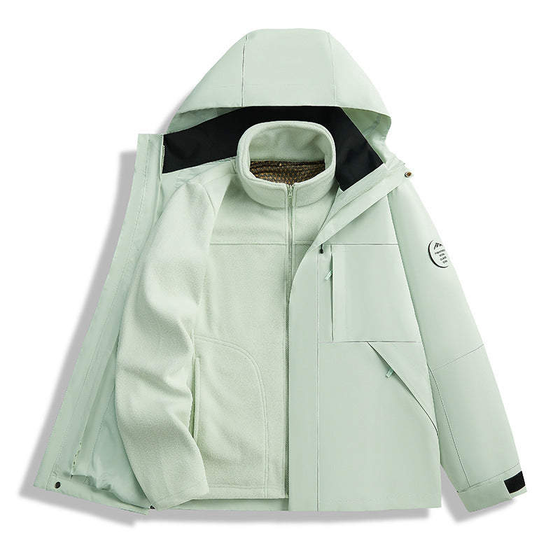 Veste d'extérieur imperméable pour homme