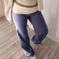 Pantalon lounge Palazzo pour femmes à taille haute et en tissu élastique Comfort-Stretch Echo Archiv