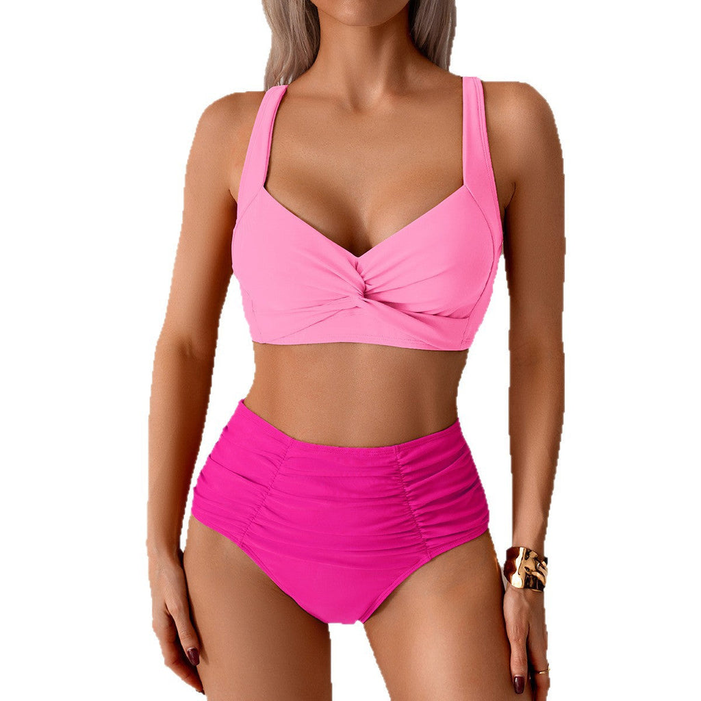 Bikini taille haute pour femmes avec un design twist à la mode Echo Archiv