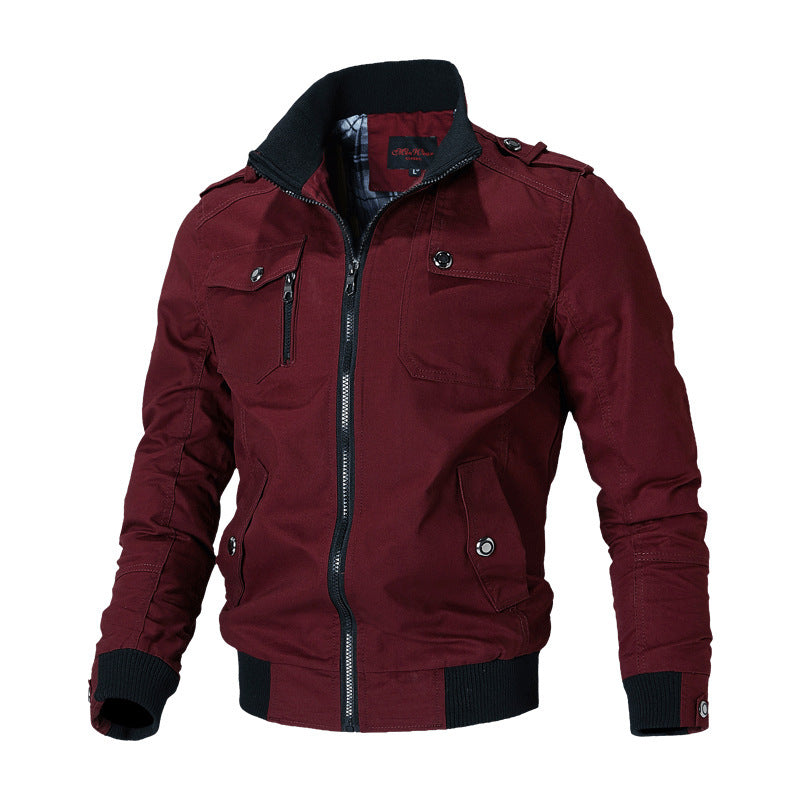 Veste de bombardier en toile robuste pour hommes Echo Archiv