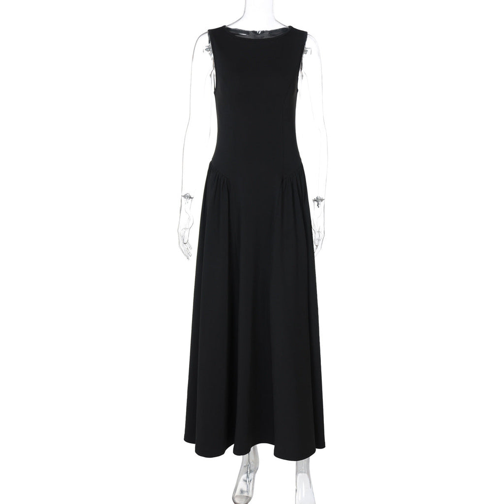 Robe maxi pour femmes avec une coupe élégante et un matériau fluide Heidi-Mode