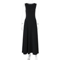 Robe maxi pour femmes avec une coupe élégante et un matériau fluide Heidi-Mode