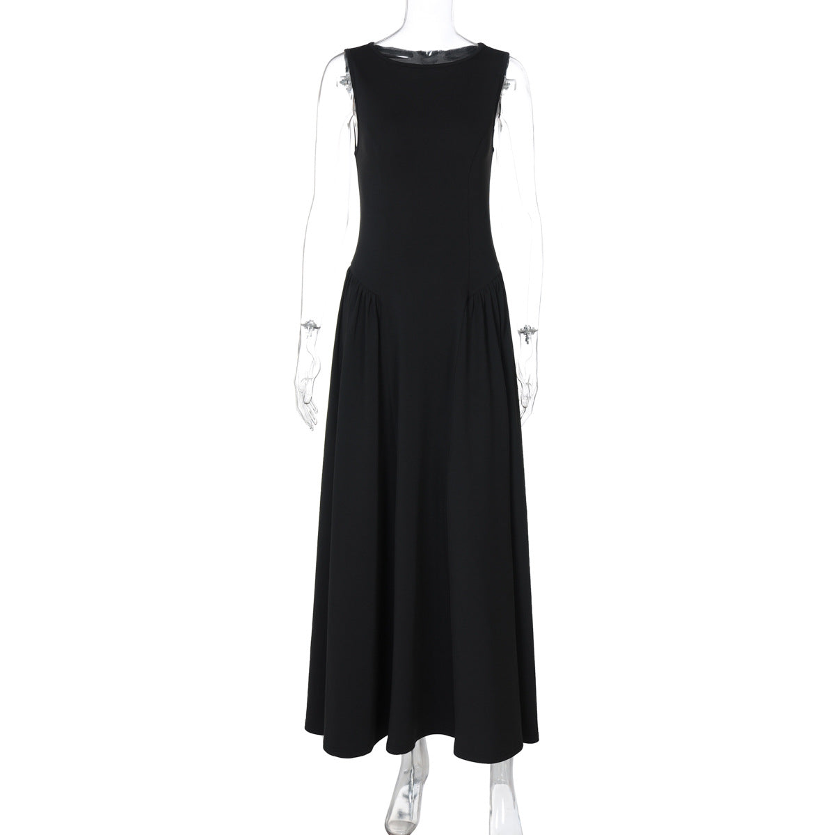 Robe maxi pour femmes avec une coupe élégante et un matériau fluide Heidi-Mode