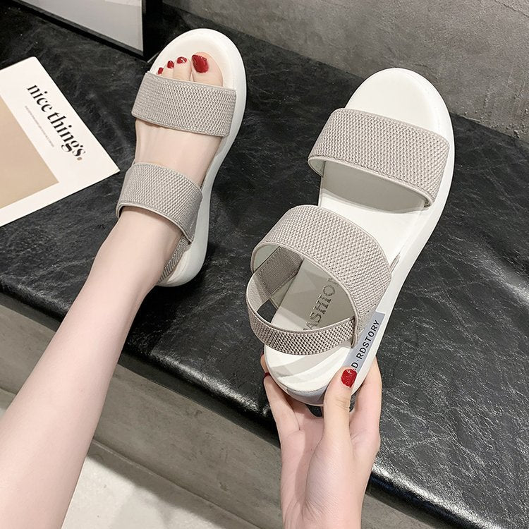 Sandales confortables pour femmes avec des brides respirantes et semelle antidérapante R&B