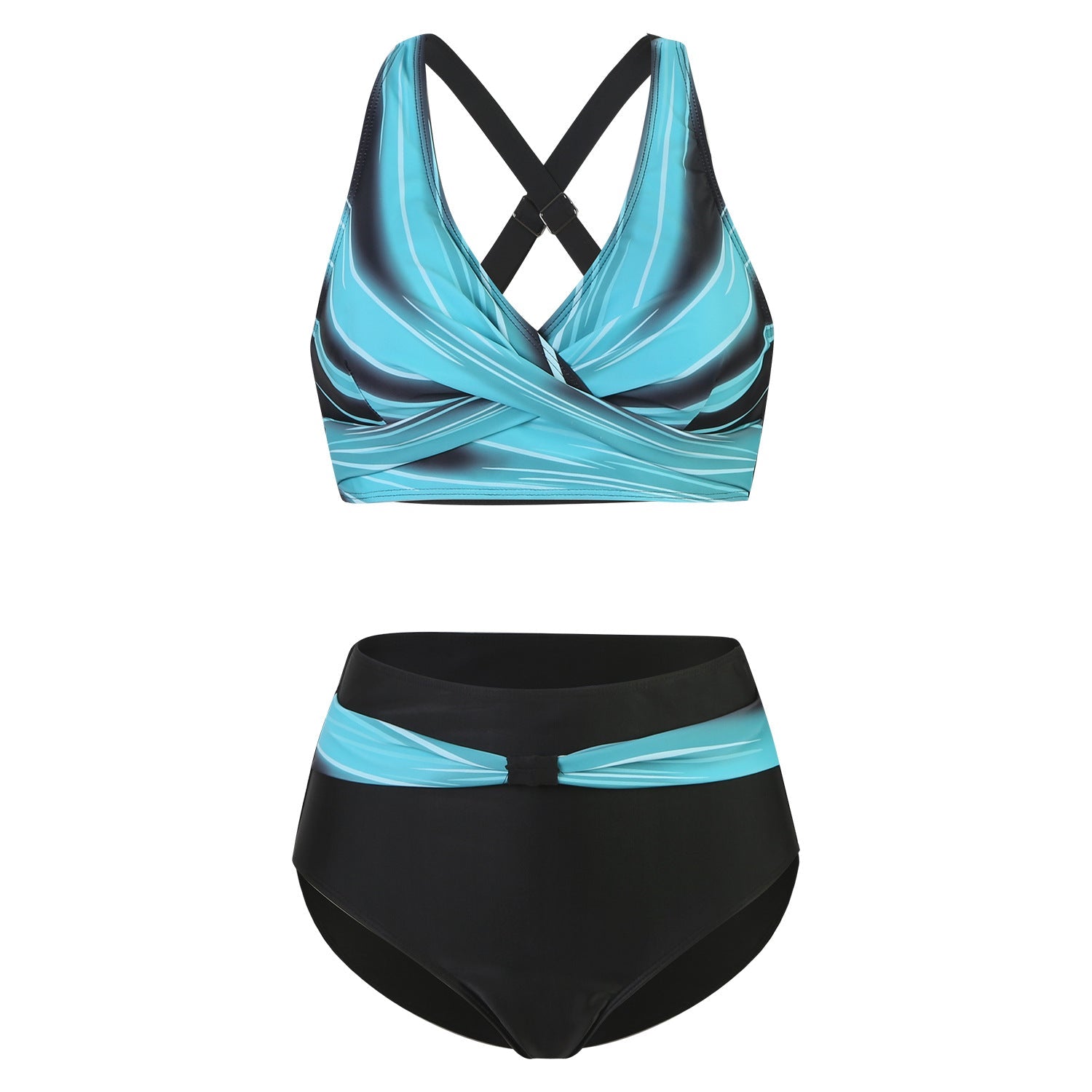 Bikini de sport à taille haute pour femmes avec un dos élégant Echo Archiv