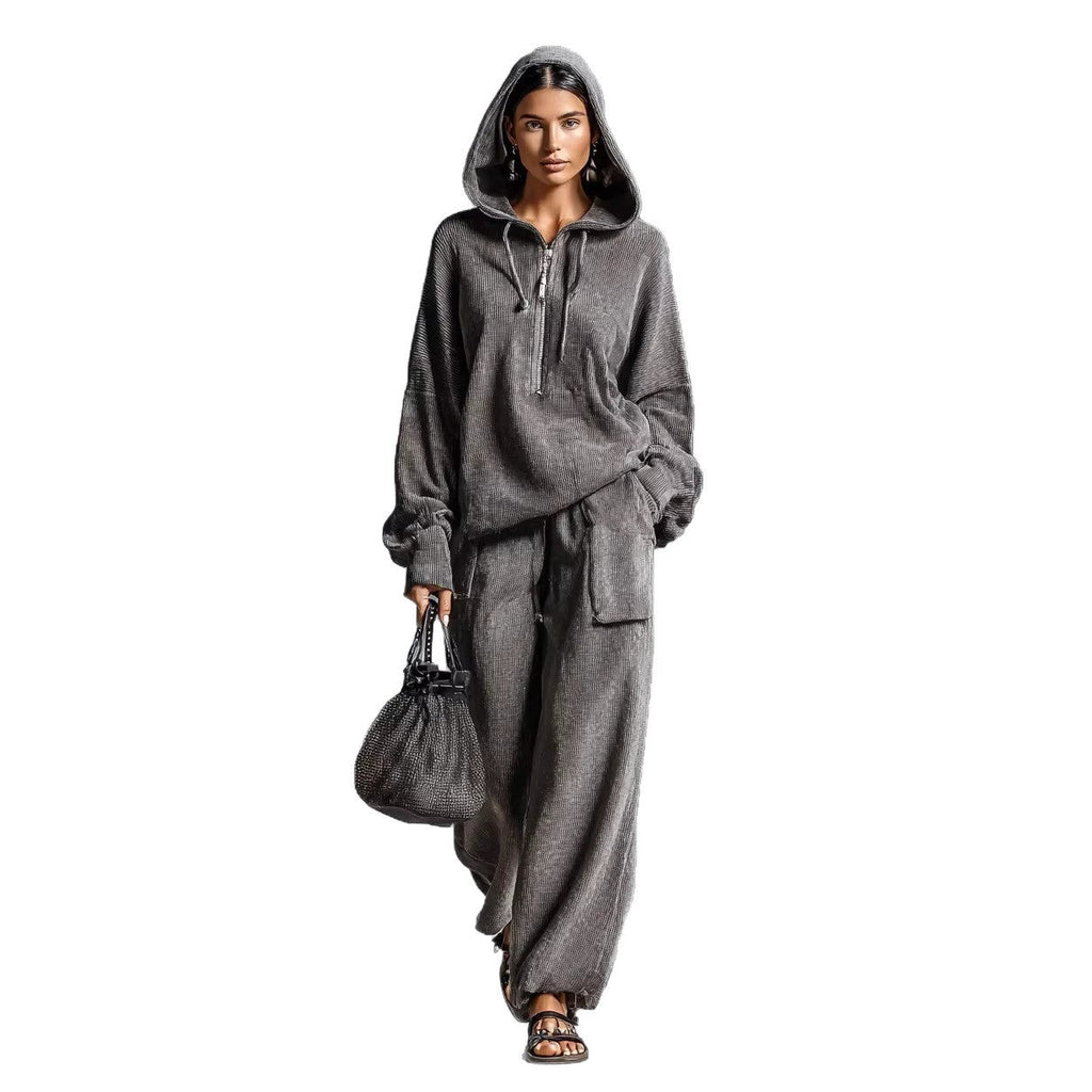 Ensemble de hoodie décontracté et confortable pour femmes