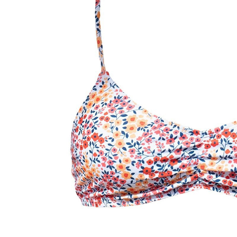 Ensemble bikini push-up femme avec bretelles réglables et design floral R&B
