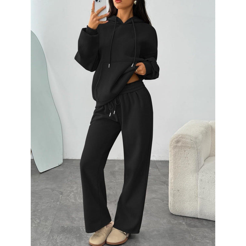 Ensemble de jogging surdimensionné confortable pour femmes Echoarchiv