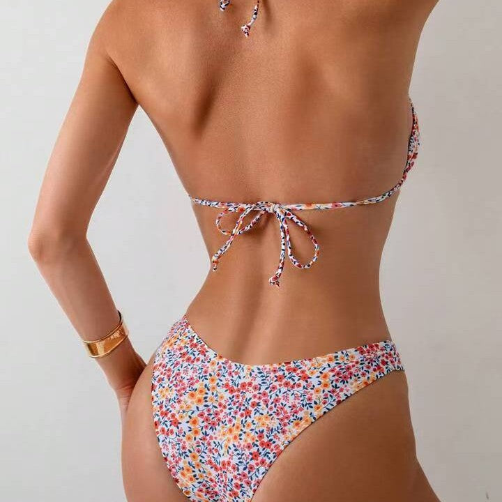 Bikini triangle femme avec design floral Echo Archiv