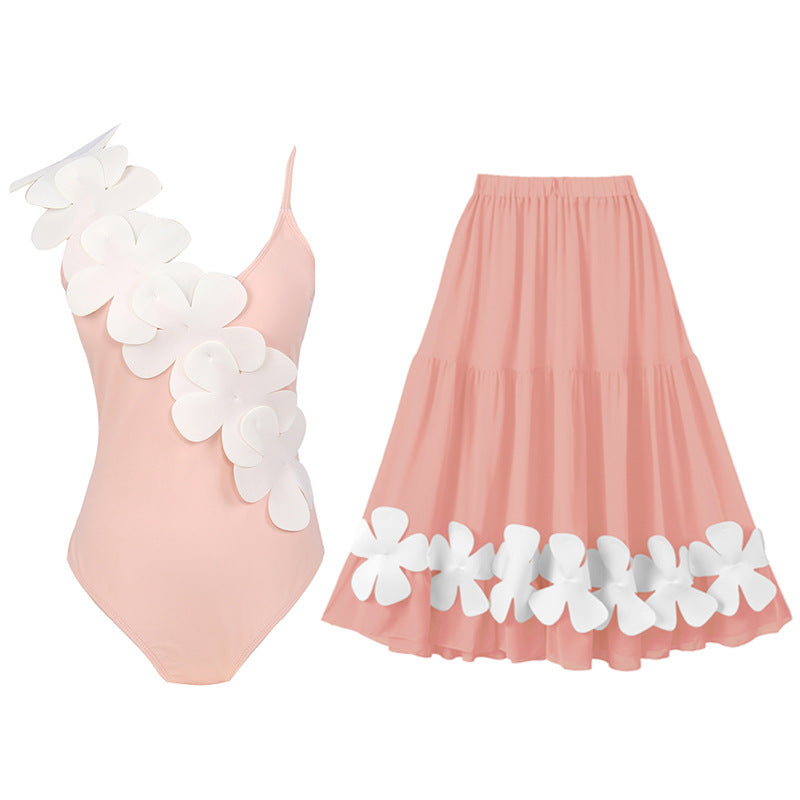 Maillot de bain une pièce élégant pour femmes avec design floral 3D Echo Archiv