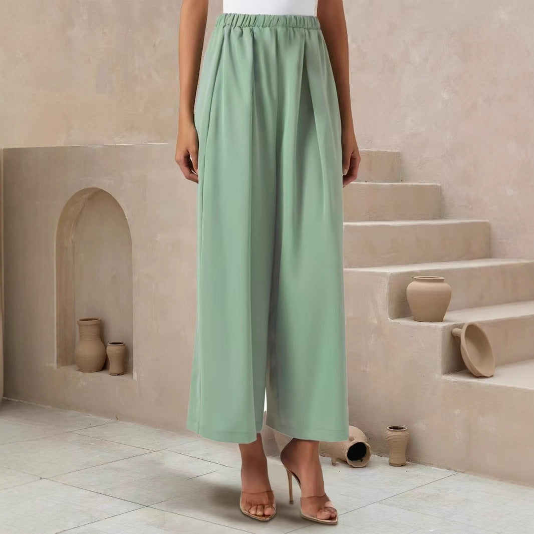 Manteau Maxi Kaftan Fluide pour Femmes avec Devant Ouvert et Col Montant Minimaliste