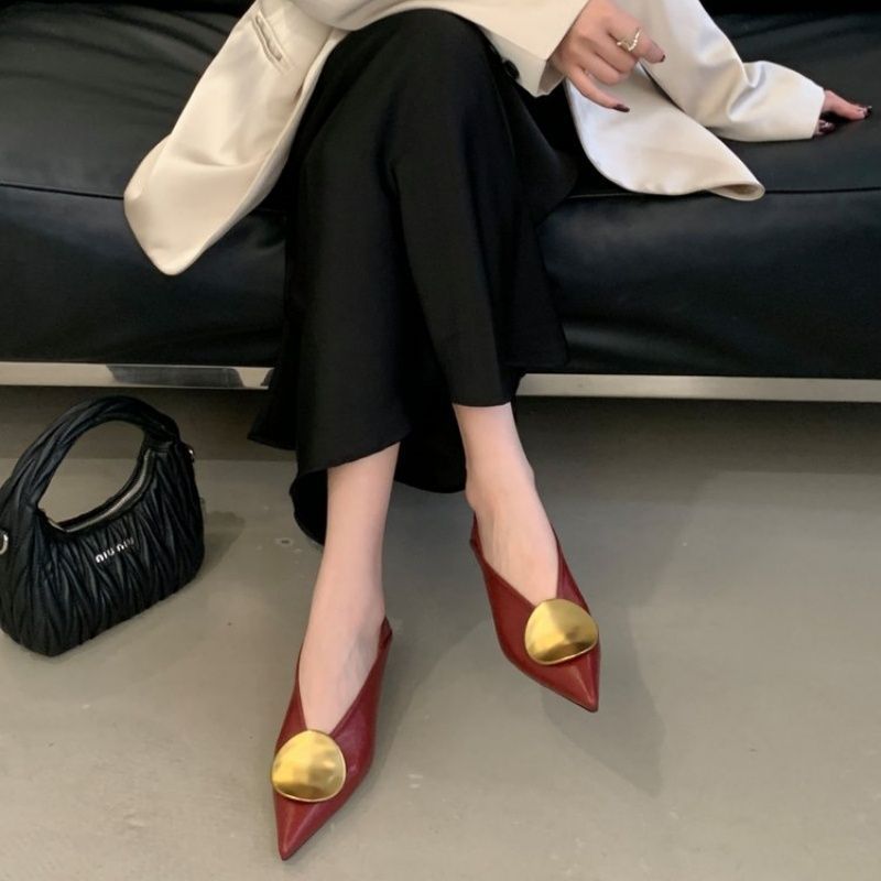 Talons hauts pointus élégants pour femmes R&B