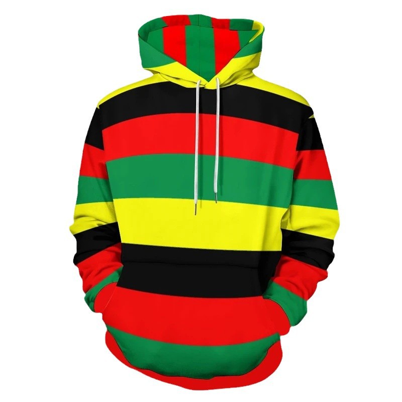 Pull à capuche tendance pour femmes avec dégradé créatif Echoarchiv