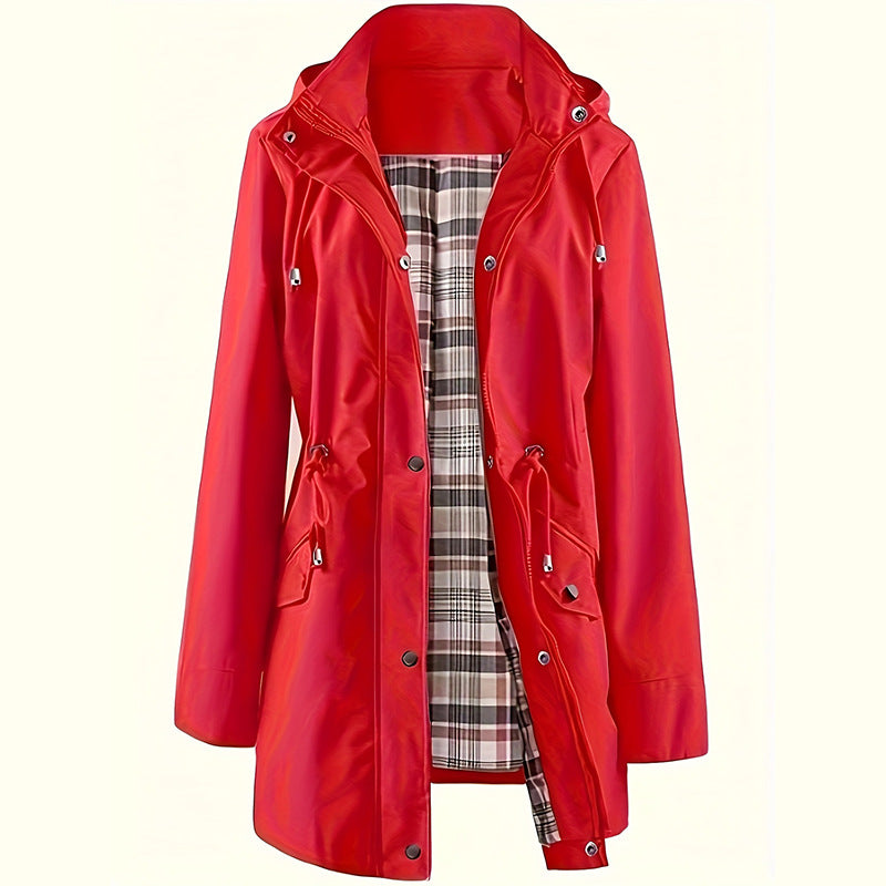 Ravellia | Veste de pluie imperméable pour femmes avec capuche