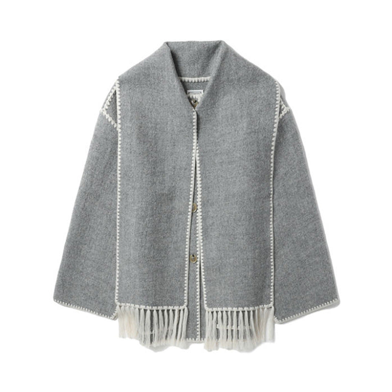 Manteau en laine élégant et confortable pour femmes