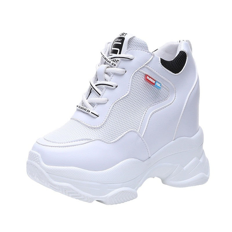 Baskets Sportives Hautes pour Femmes avec Structure de Surface Respirante et Semelle Amortissante R&B