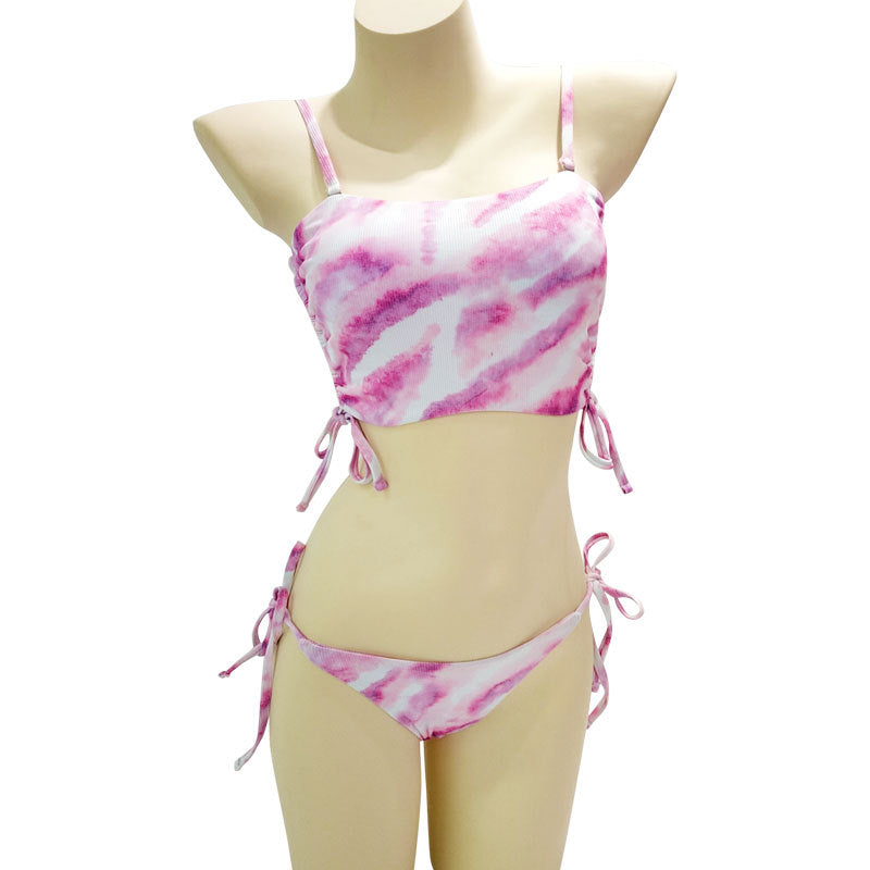 Bikini Crop-Top Femme avec bretelles réglables R&B