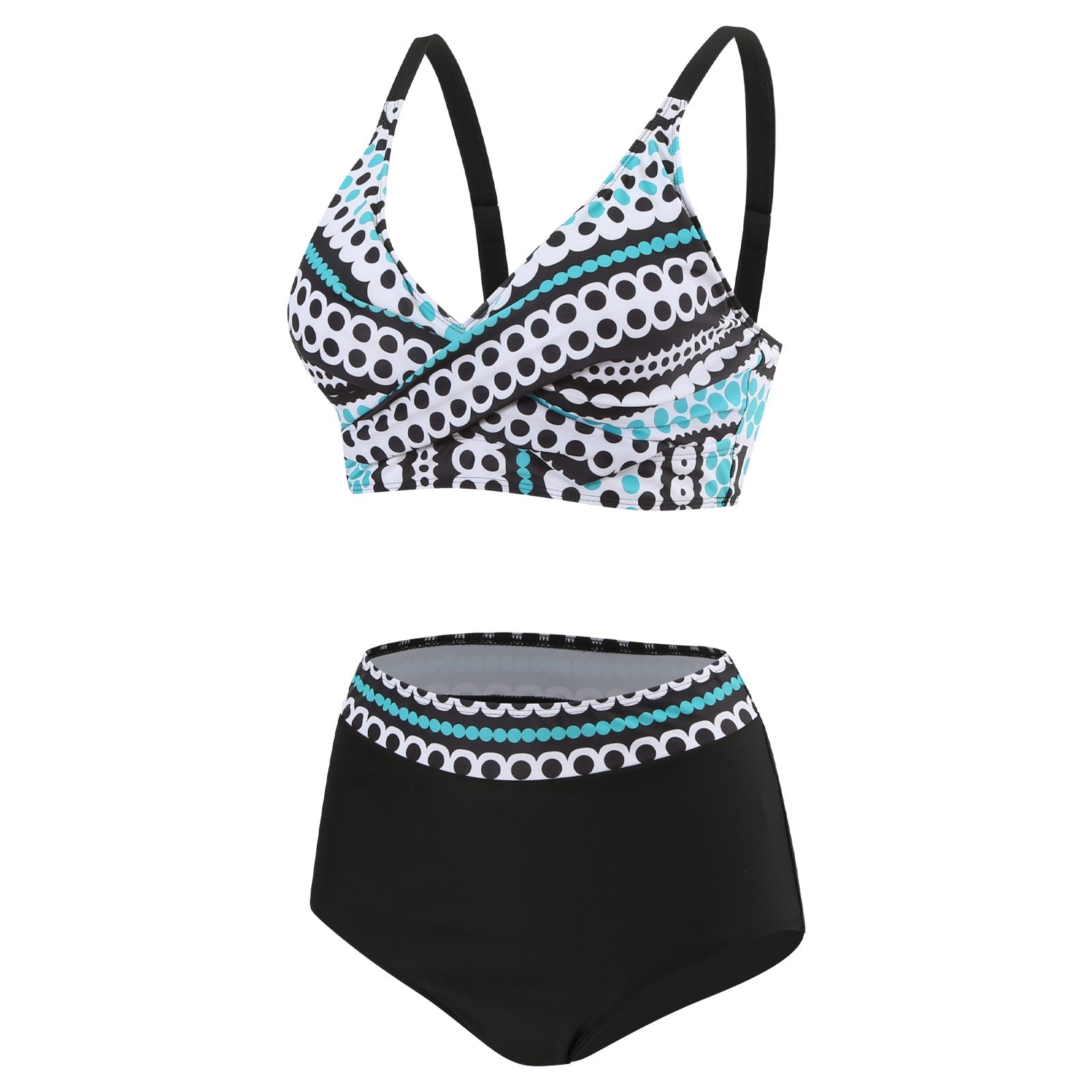 Bikini taille haute pour femmes avec protection du ventre à la mode Echo Archiv