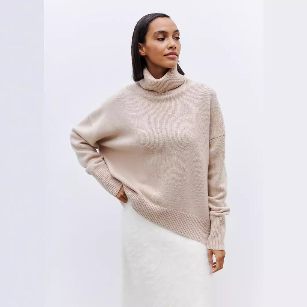 Pull col roulé Femme Echo Archiv