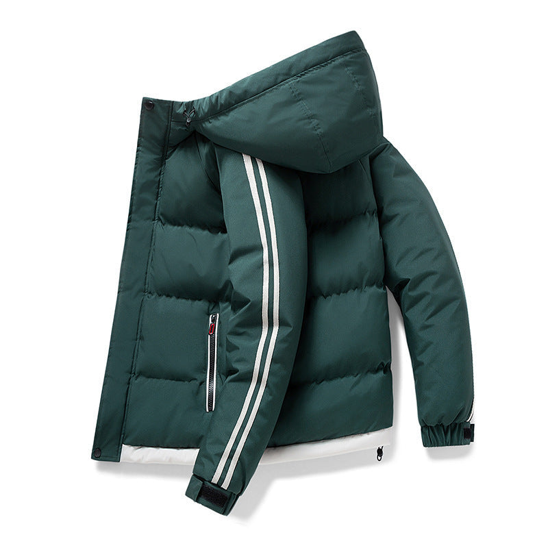 Veste d'extérieur matelassée pour hommes