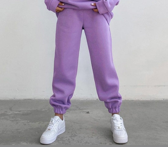 Ensemble de jogging lounge confortable pour femmes avec hoodie oversize et pantalon de jogging taille haute Echo Archiv