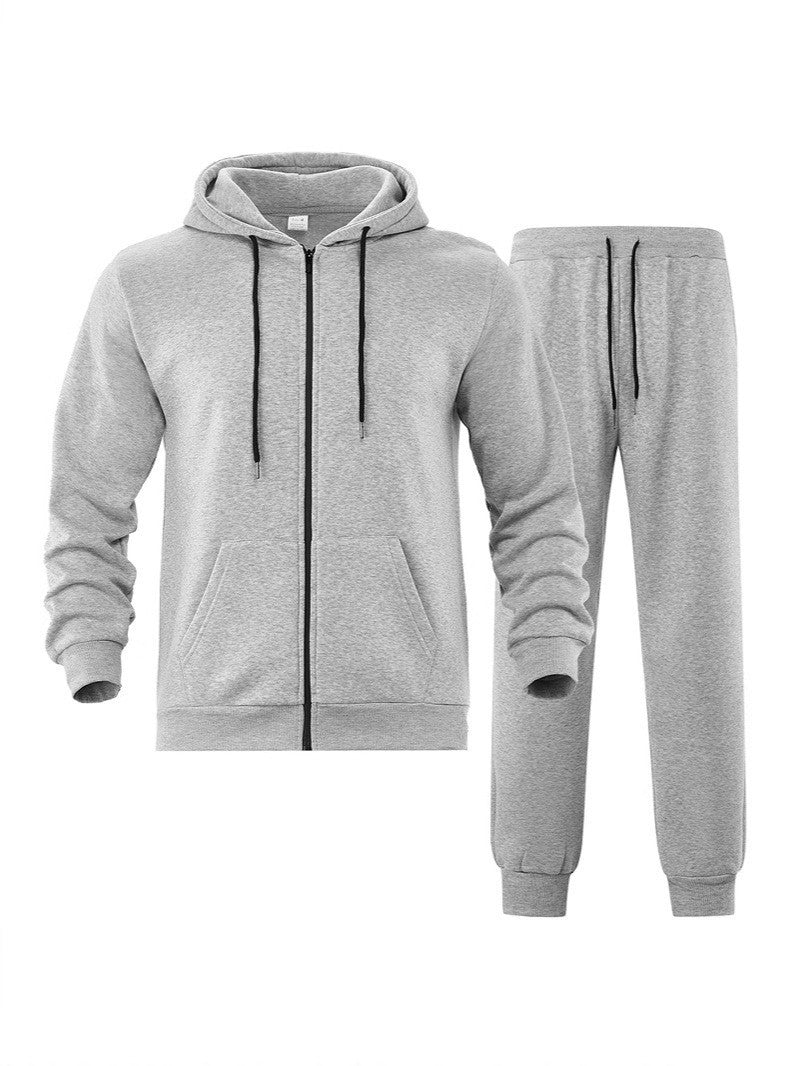 Ensemble de survêtement pour hommes en deux parties avec veste à capuche zippée et pantalon de jogging ajusté Echo Archiv
