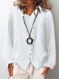 Alena™ - Chemise à manches longues avec patte de boutonnage