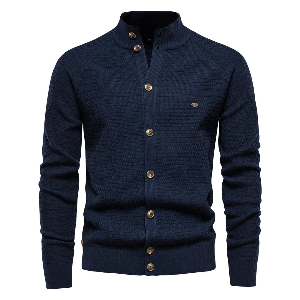 Lukas | Gilet pour homme élégant et classique avec motif en torsades