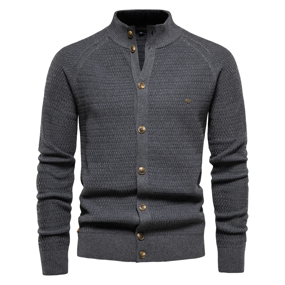 Lukas | Gilet pour homme élégant et classique avec motif en torsades