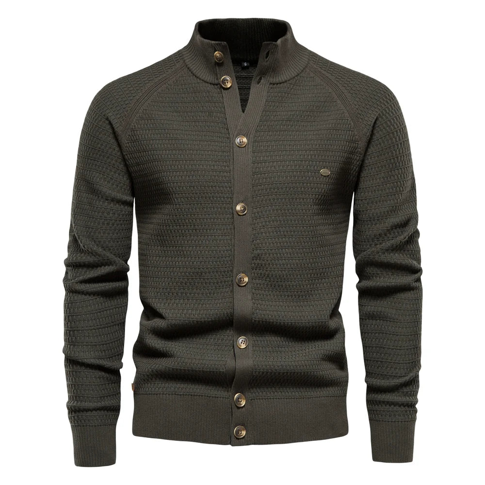 Lukas | Gilet pour homme élégant et classique avec motif en torsades