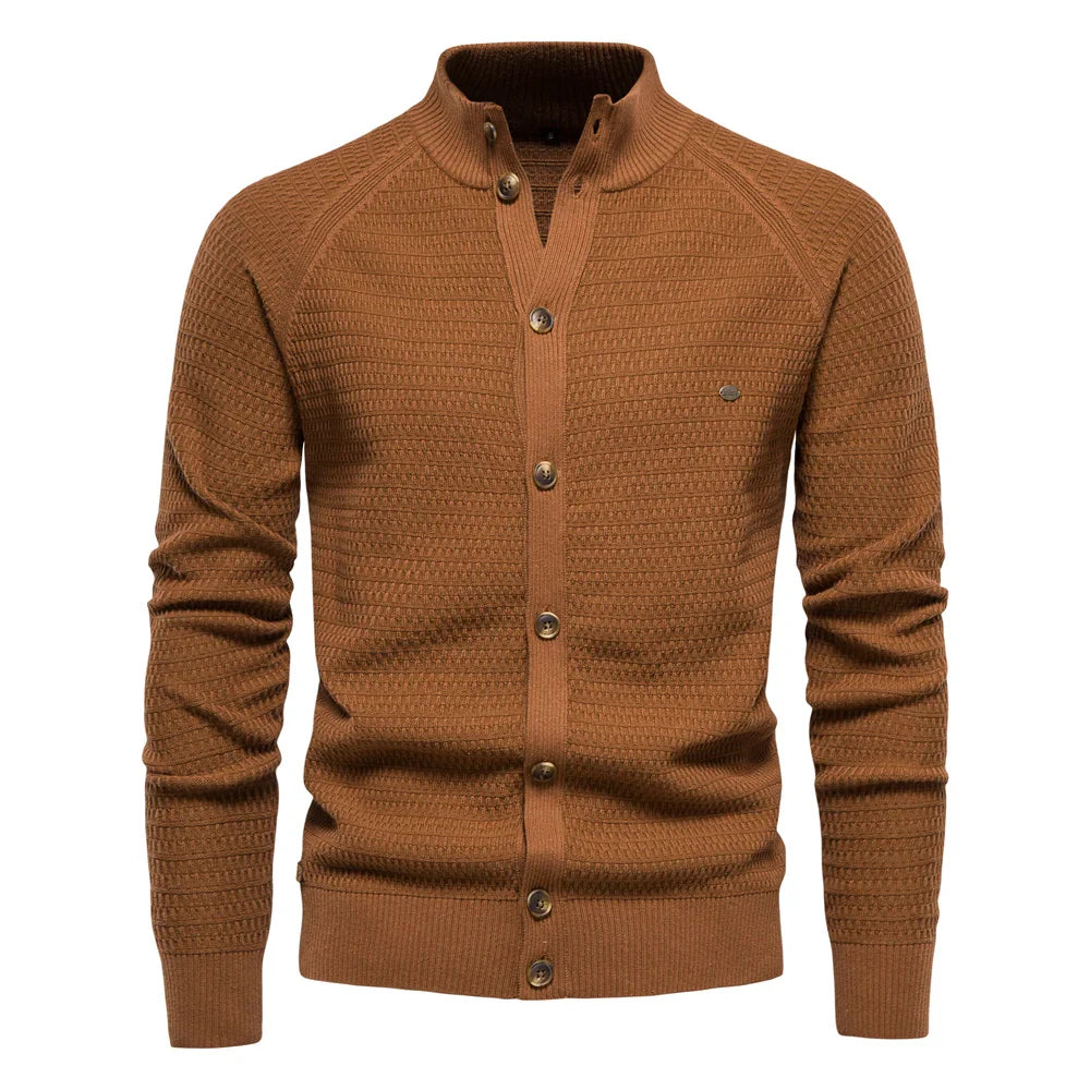 Lukas | Gilet pour homme élégant et classique avec motif en torsades