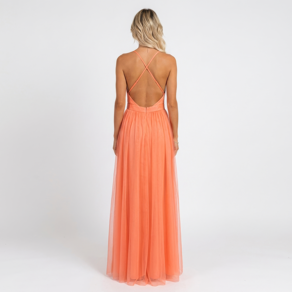 Jessy - Robe longue fluide et gracieuse