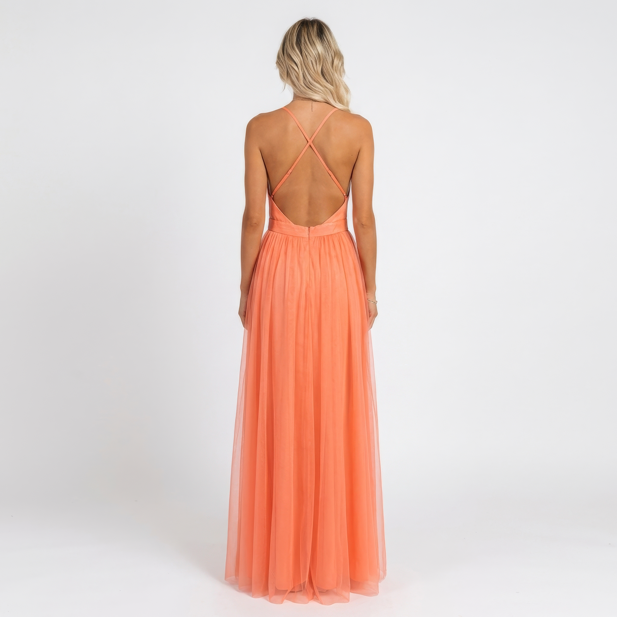 Jessy - Robe longue fluide et gracieuse