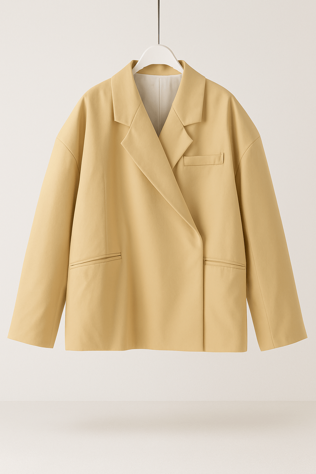 Blazer Oversize Femme | Sans Boutons & Look Épuré