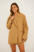 Blazer Oversize Femme | Sans Boutons & Look Épuré