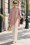 Pull Oversize Drapé