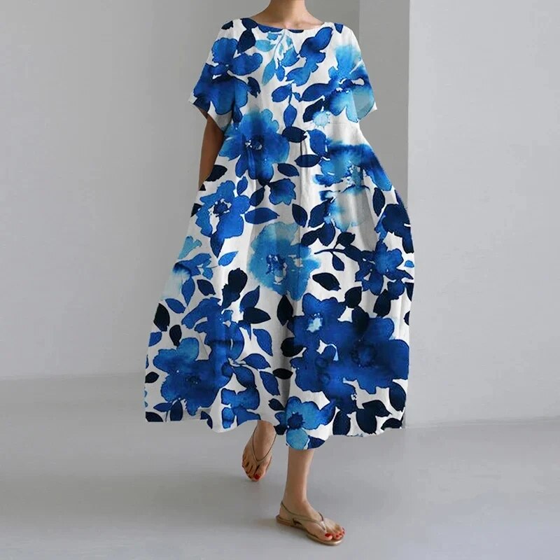 Amalia™ - Magnifique robe fleurie pour femmes